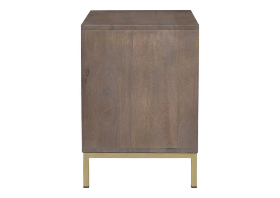 RP-1017-29 Corolla Nightstand Light Grey