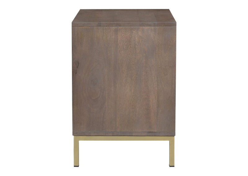RP-1017-29 Corolla Nightstand Light Grey
