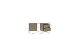 RP-1017-29 Corolla Nightstand Light Grey
