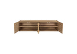 RP-1021-24 Plank Media Cabinet Natural