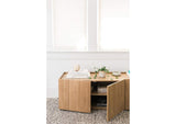 RP-1021-24 Plank Media Cabinet Natural