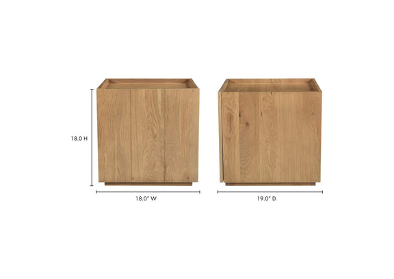 RP-1022-24 Plank Nightstand Natural