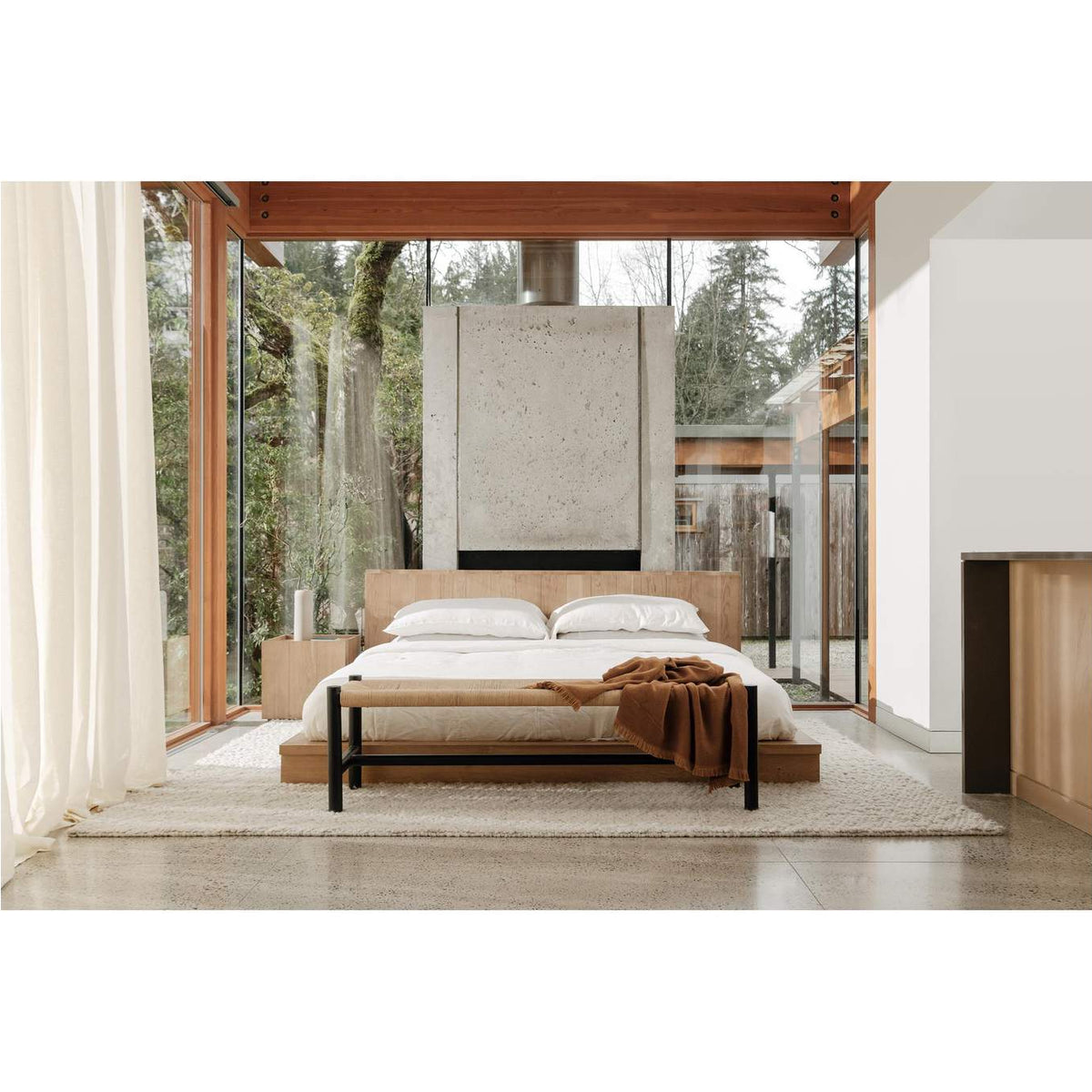 RP-1040-24-0 Plank Queen Bed