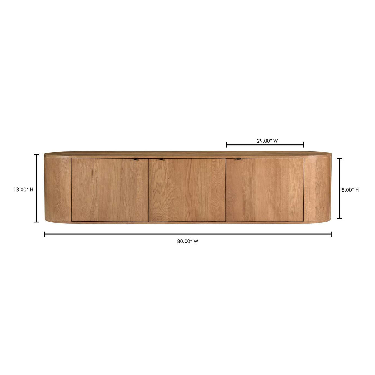RP-1054-24 Theo Media Bench Natural