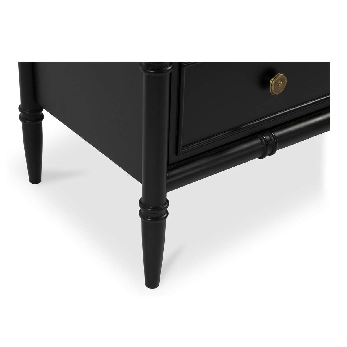 RP-1060-02 Eleanor 5 Drawer Chest Black