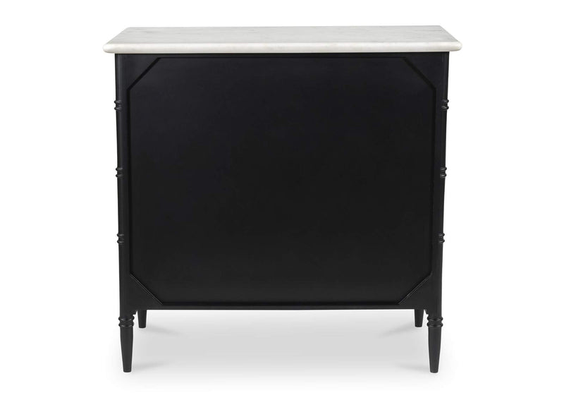 RP-1060-02 Eleanor 5 Drawer Chest Black