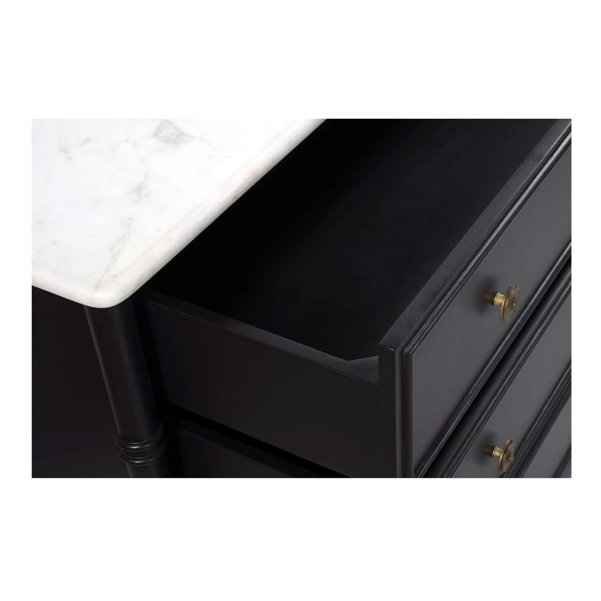 RP-1061-02 Eleanor 6 Drawer Dresser Black