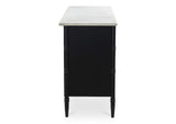 RP-1061-02 Eleanor 6 Drawer Dresser Black