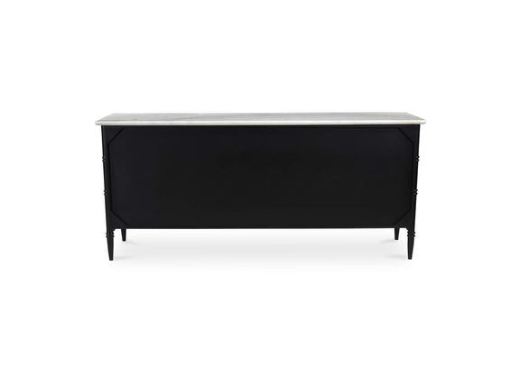 RP-1061-02 Eleanor 6 Drawer Dresser Black