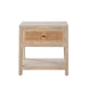 Sadler 1-Drawer Solid Mango Wood Accent Table