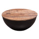 Salem Round Drum Storage Cocktail Table