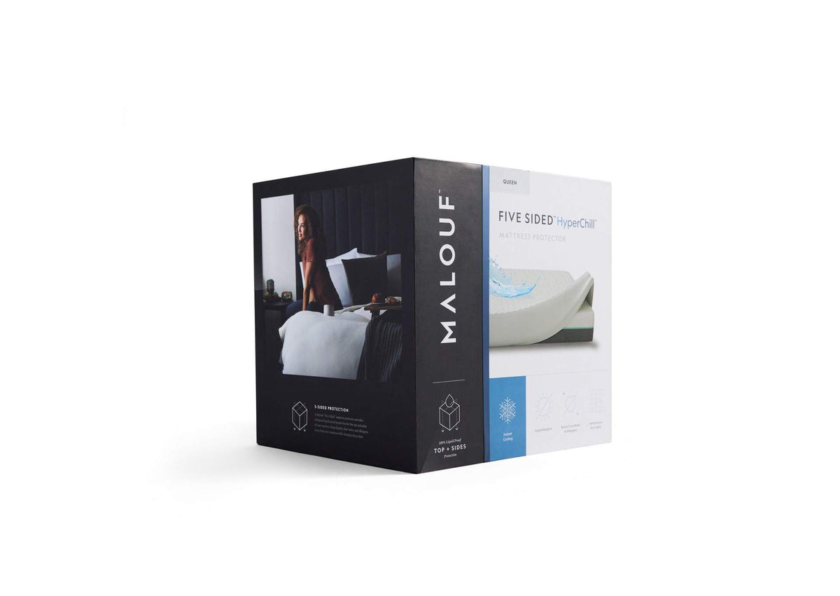 SLICQQ5P Five Sided&trade;+ Hyperchill&trade; Mattress Protector - Queen