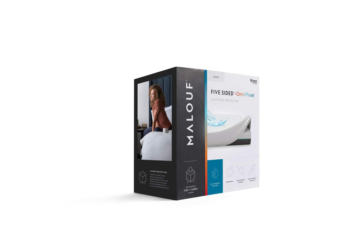 SLOTYK5P Five Sided&trade; Omniphase&trade; Mattress Protector - Split Head King