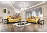 SM2201-SF Viscontti Gold Sofa and Loveseat