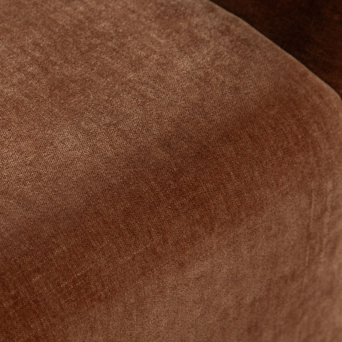 Sona Dining Chair in Amber (Burnt Orange) Fabric