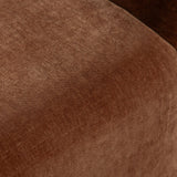 Sona Dining Chair in Amber (Burnt Orange) Fabric