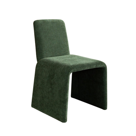 Sona Dining Chair in Spruce Green Fabric