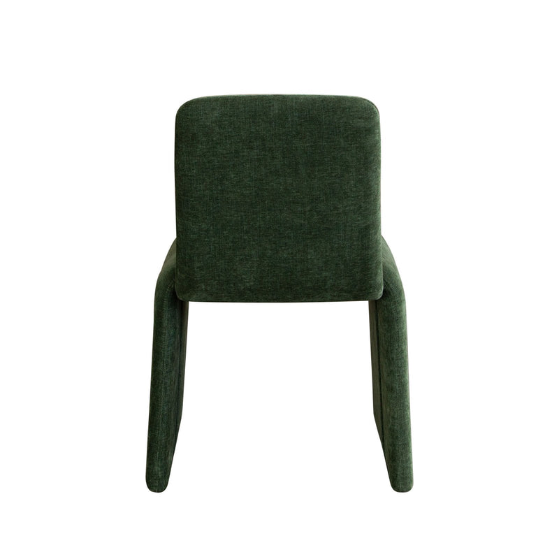 Sona Dining Chair in Spruce Green Fabric