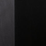 Sonoma 110" Wood Dining Table in Black Finish
