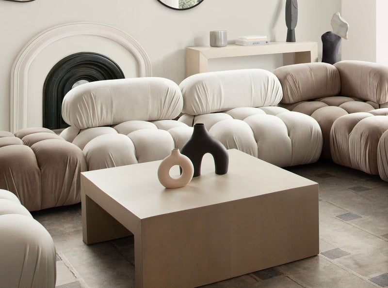 Sonoma 40" Square Wood Cocktail Table