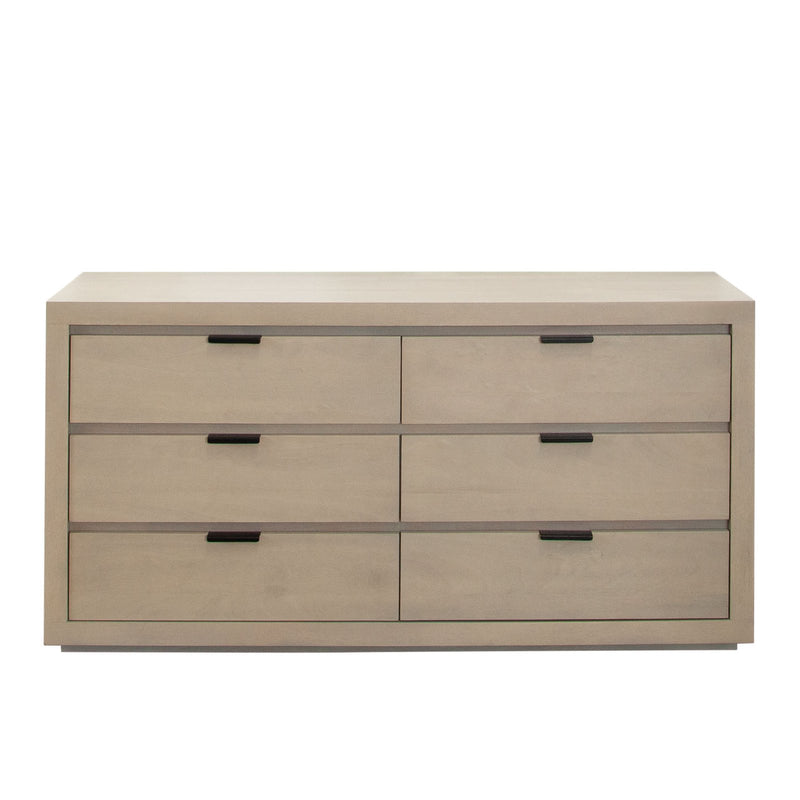Sonoma 6-Drawer Wood Dresser