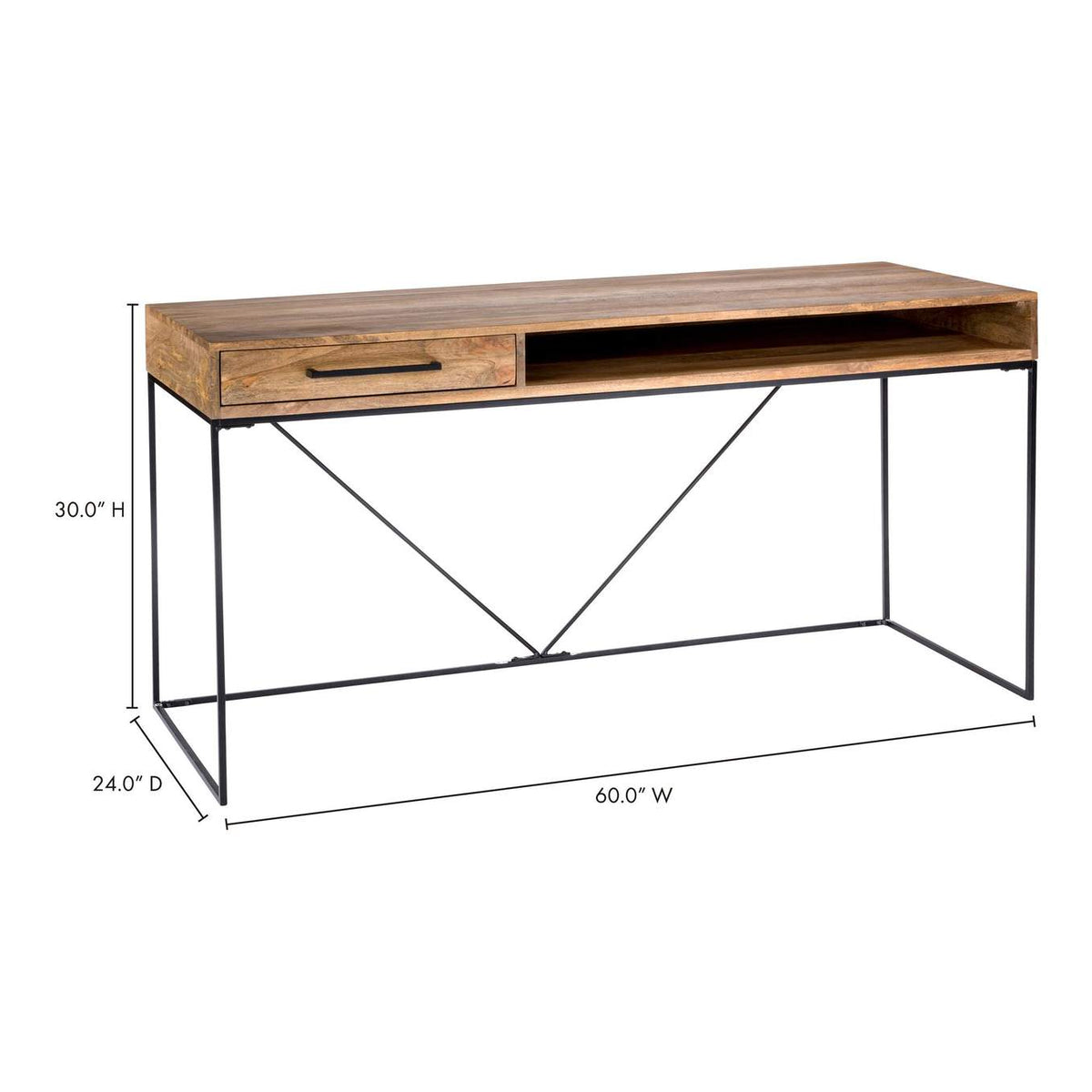 SR-1030-24 Colvin Desk Natural