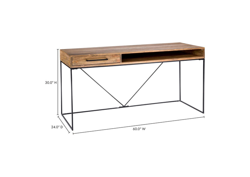 SR-1030-24 Colvin Desk Natural