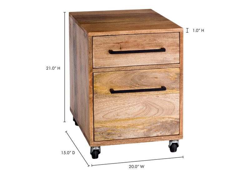SR-1031-24 Colvin Filing Cabinet Natural
