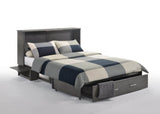 Sagebrush Murphy Cabinet Bed Stonewash finish