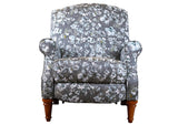 SU-1090-86-4841-97 Sunset Trading Seascape Recliner | Manual Reclining Chair | Includes Two Matching Pillows