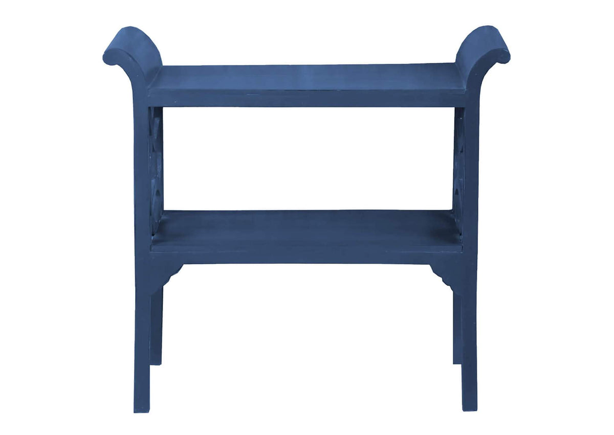 CC-TAB1033LD-SD Sunset Trading Cottage Blue Accent Table and Console | Blue