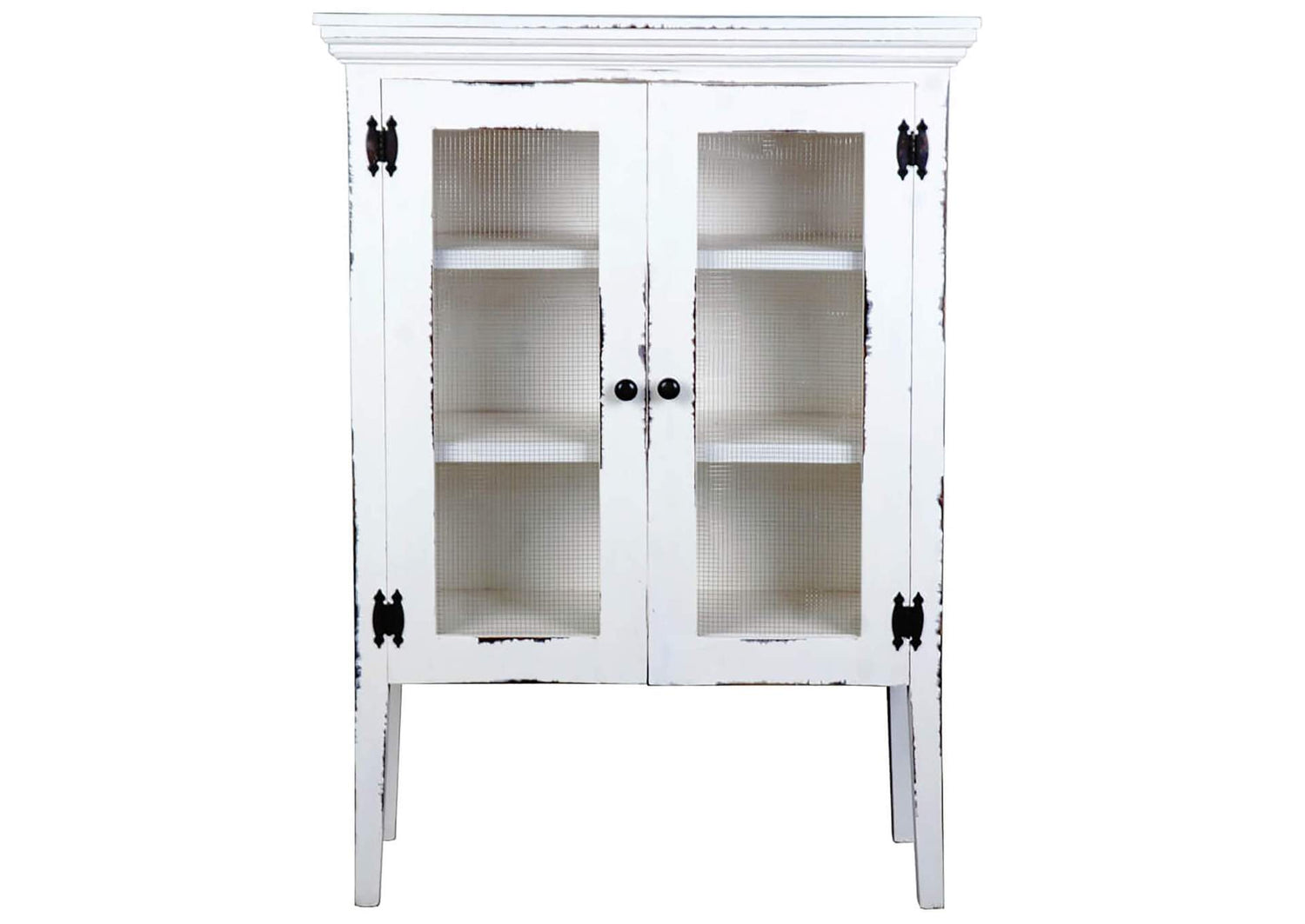 CC-CAB1282LD-WW Sunset Trading Cottage 2 Door Accent Cabinet