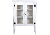 CC-CAB1282LD-WW Sunset Trading Cottage 2 Door Accent Cabinet