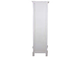 CC-CAB1917TLD-WWRW Sunset Trading Cottage Narrow Bookcase | Distressed White