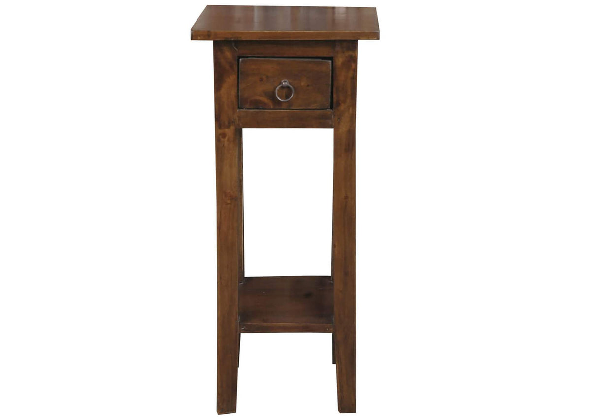 CC-TAB1792S-OJ Sunset Trading Cottage Narrow Side Table | Java
