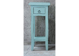 CC-TAB1792LD-BB Sunset Trading Cottage Narrow Side Table | Beach Blue