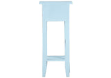 CC-TAB1792LD-SB Sunset Trading Cottage Narrow Side Table | Sky Blue