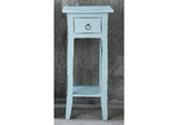 CC-TAB1792LD-SB Sunset Trading Cottage Narrow Side Table | Sky Blue