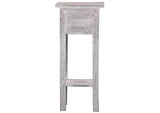 CC-TAB1792LD-SW Sunset Trading Cottage Narrow Side Table | Distressed Light Gray