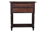CC-TAB014TT-BWRW Sunset Trading Cottage Stacked Drawer Storage Table