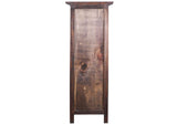 CC-CAB1227S-RW Sunset Trading Cottage Tall 2 Door Storage Cabinet