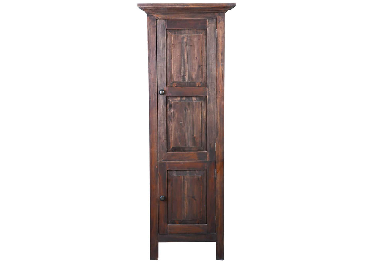 CC-CAB1227S-RW Sunset Trading Cottage Tall 2 Door Storage Cabinet