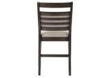 DLU-EL9282-4C100-2C90-7PC Sunset Trading Shades of Gray 7 Piece Dining Set with Upholstered End Chairs