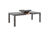 DLU-EL9282-C90-BH9PC Sunset Trading Shades of Gray 9 Piece Dining Set with China Cabinet