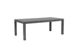 DLU-EL-9282 Sunset Trading Shades of Gray Extendable Dining Table