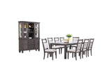 DLU-EL-9282 Sunset Trading Shades of Gray Extendable Dining Table