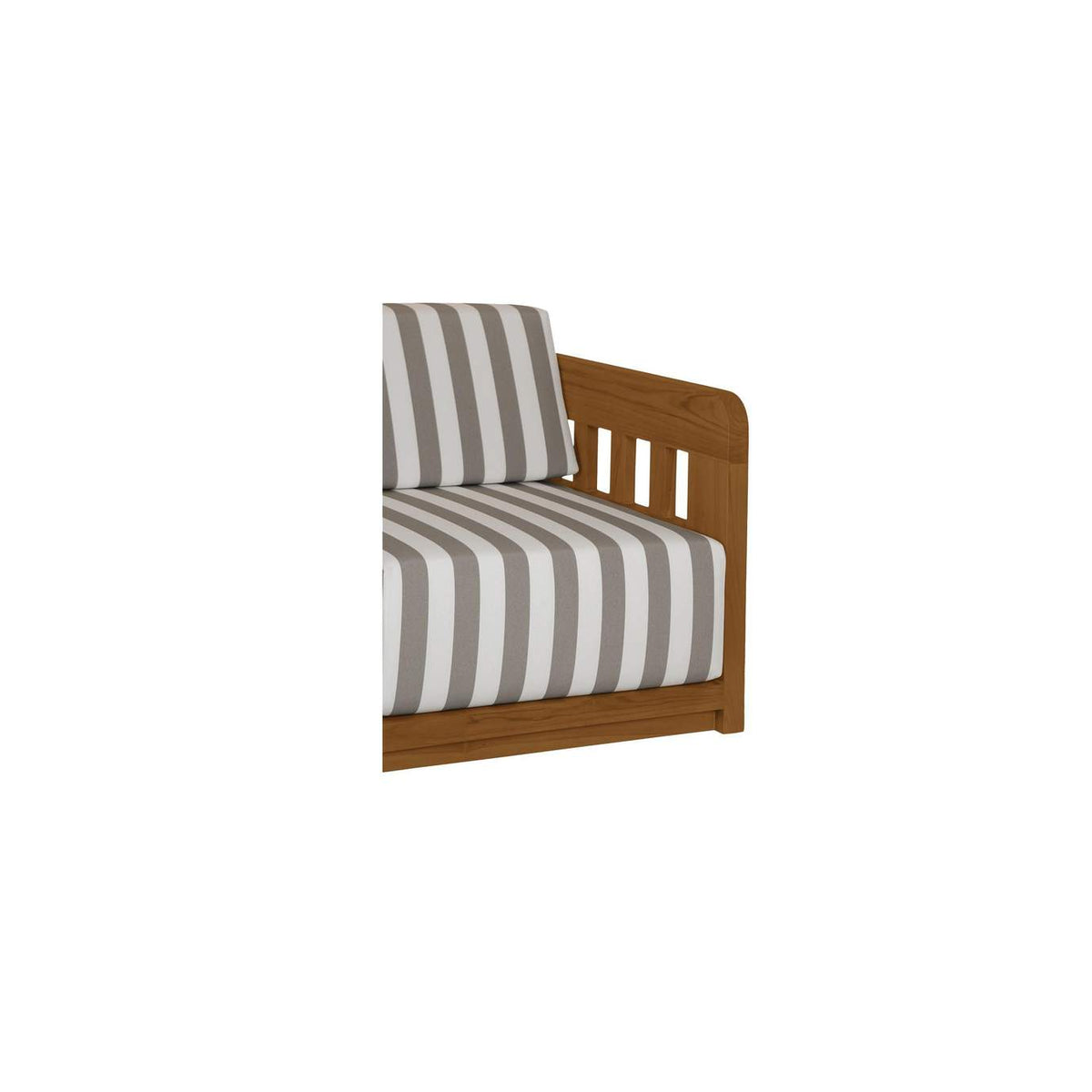 TA-1001-21 Adelaide Outdoor Sofa Brown Stripe