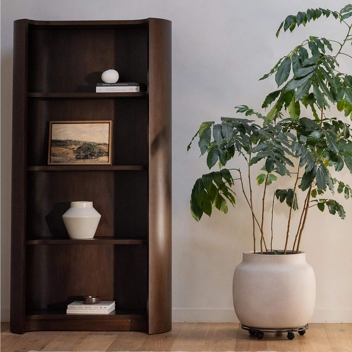 TA-1013-03 Nera Bookcase Brown