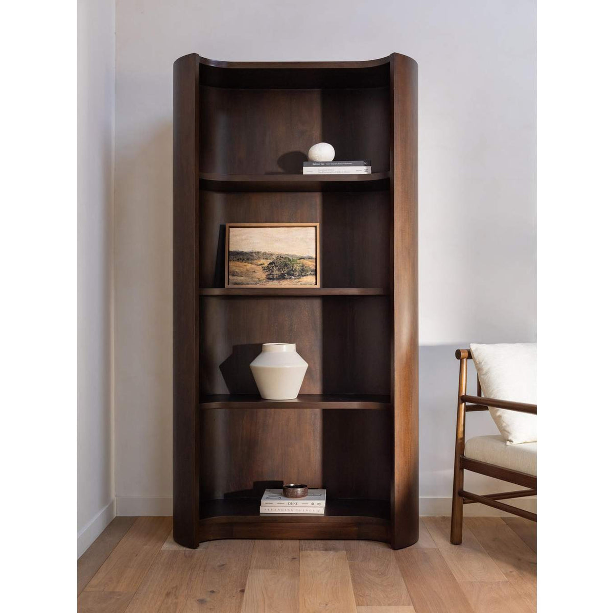 TA-1013-03 Nera Bookcase Brown