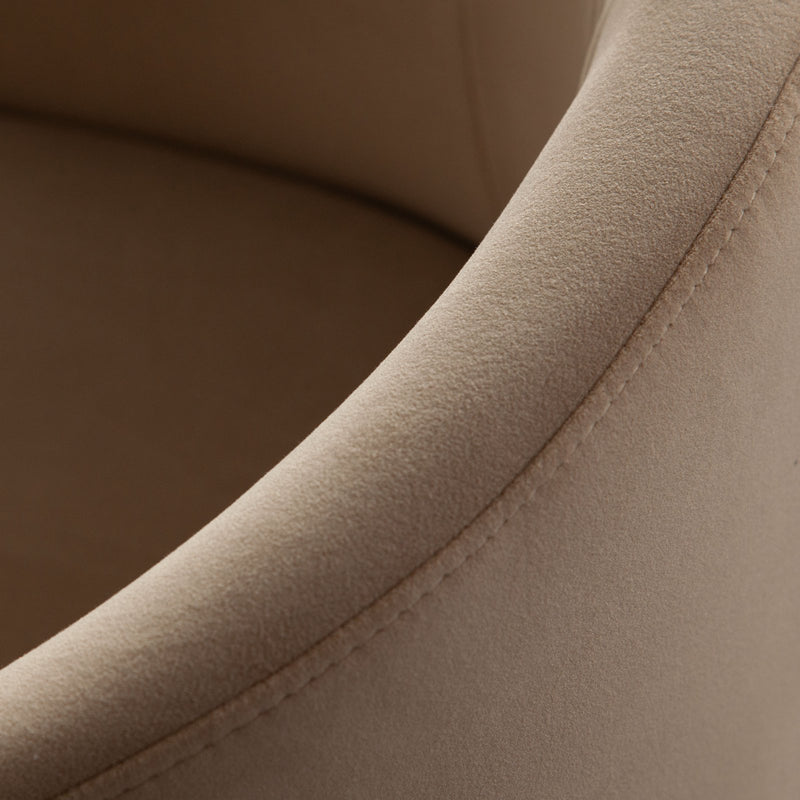 Tess Dining Chair in Camel Performance Velvet